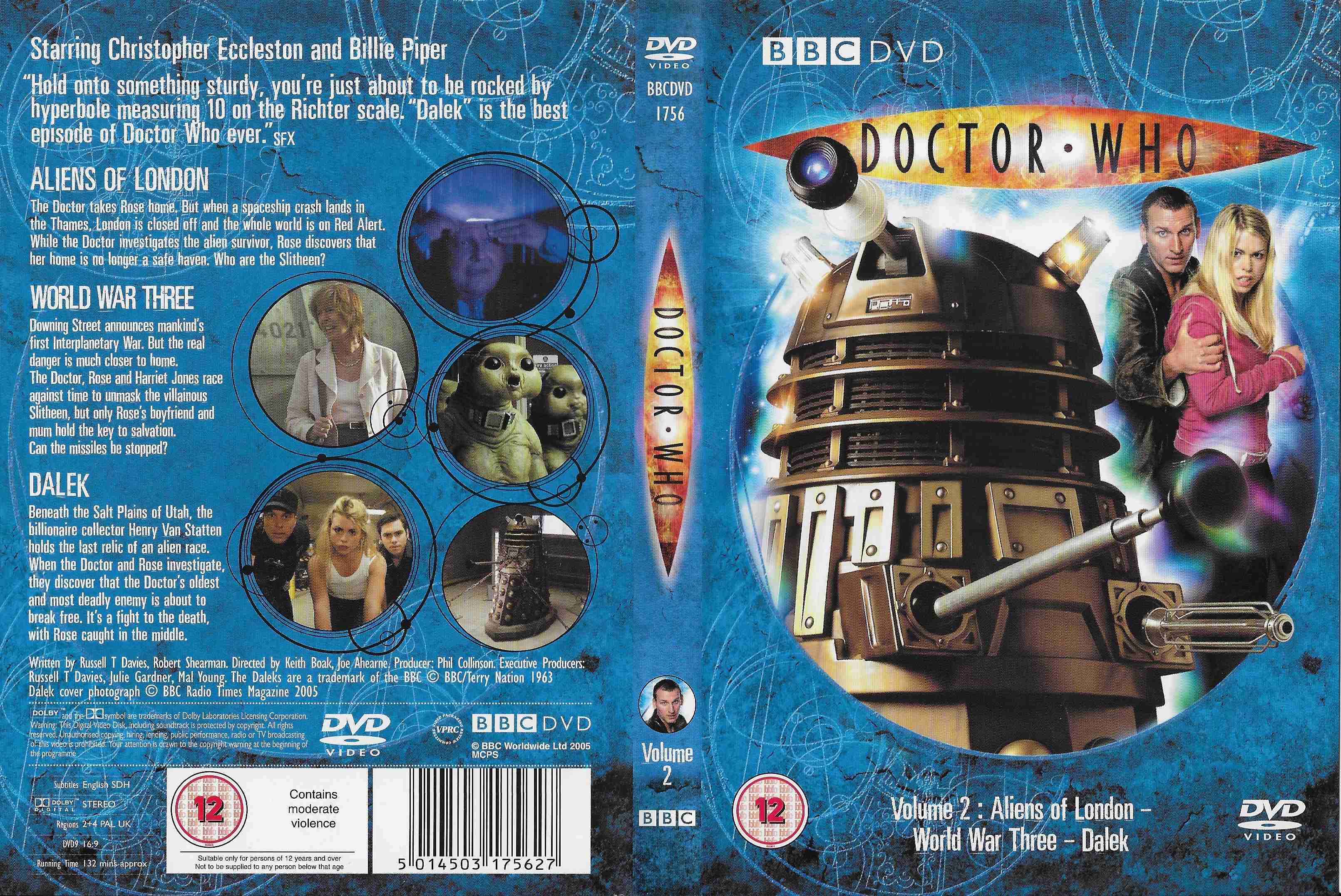 Back cover of BBCDVD 1756